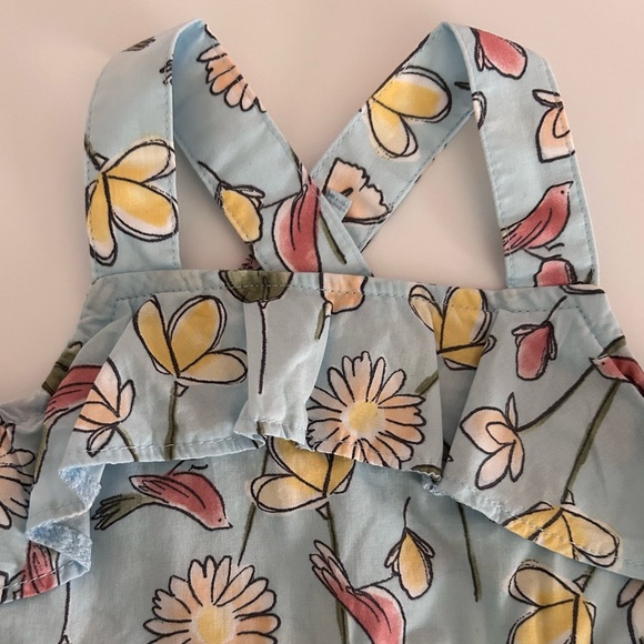 12 month old floral pastel Summer dresses (2) - Tommy Bahama and Carter’s - Picture 3 of 13